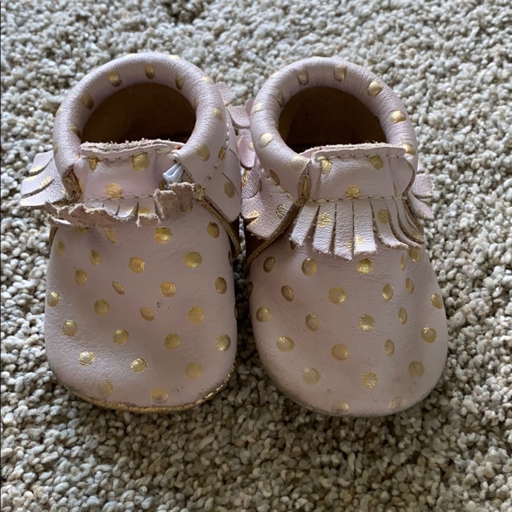 Freshly Picked Polka Dot Moccasins